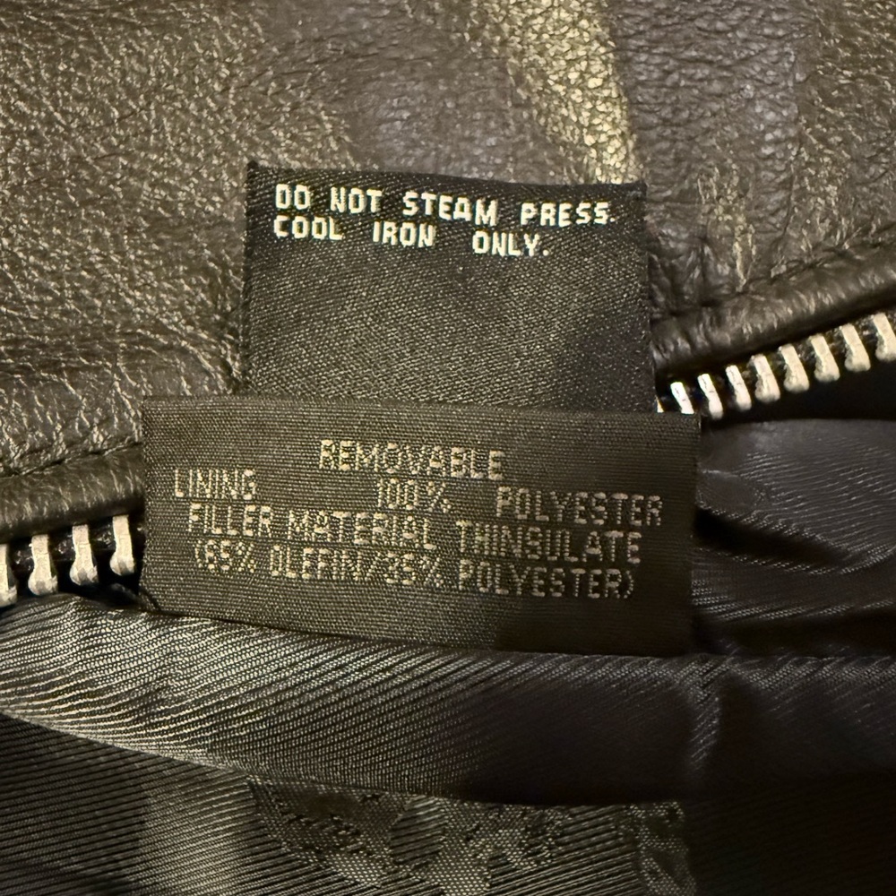 Street & Steel Scooter Leather Jacket - Size Large - Picture 12 of 15